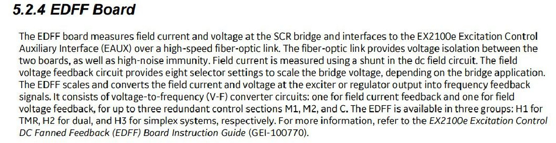 First Page Image of IS200EDFFH3A EX2100e DC Fanned Feedback Board GEH-6781 Data Sheet.pdf